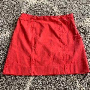 White House black market skirt, color coral, size 12